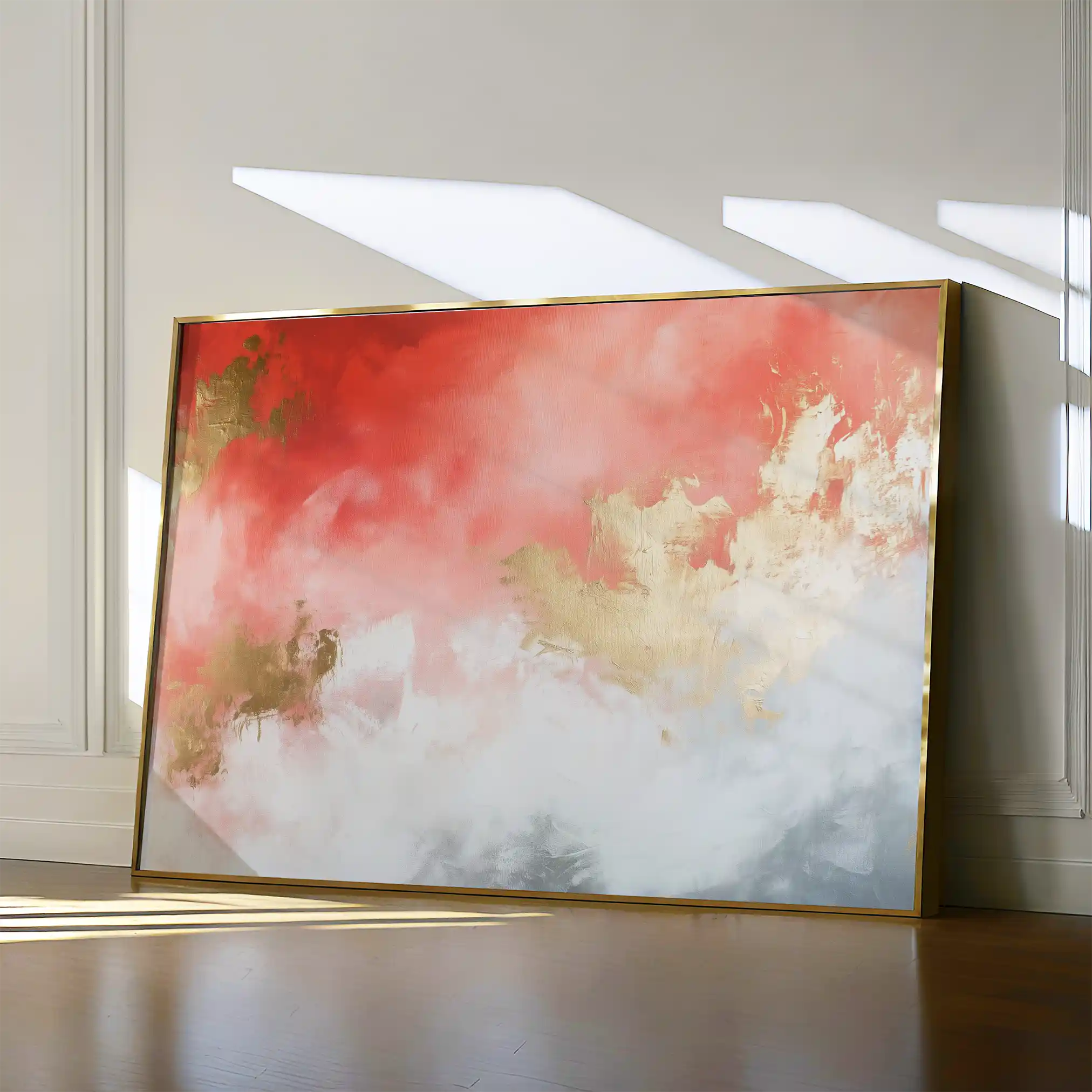 Abstract 406 Canvas Art 60 x 40 cm / Stretched on hidden frame