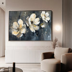 Floral Canvas Wall Art WAD406-F 90 x 60 cm / Stretched on hidden frame