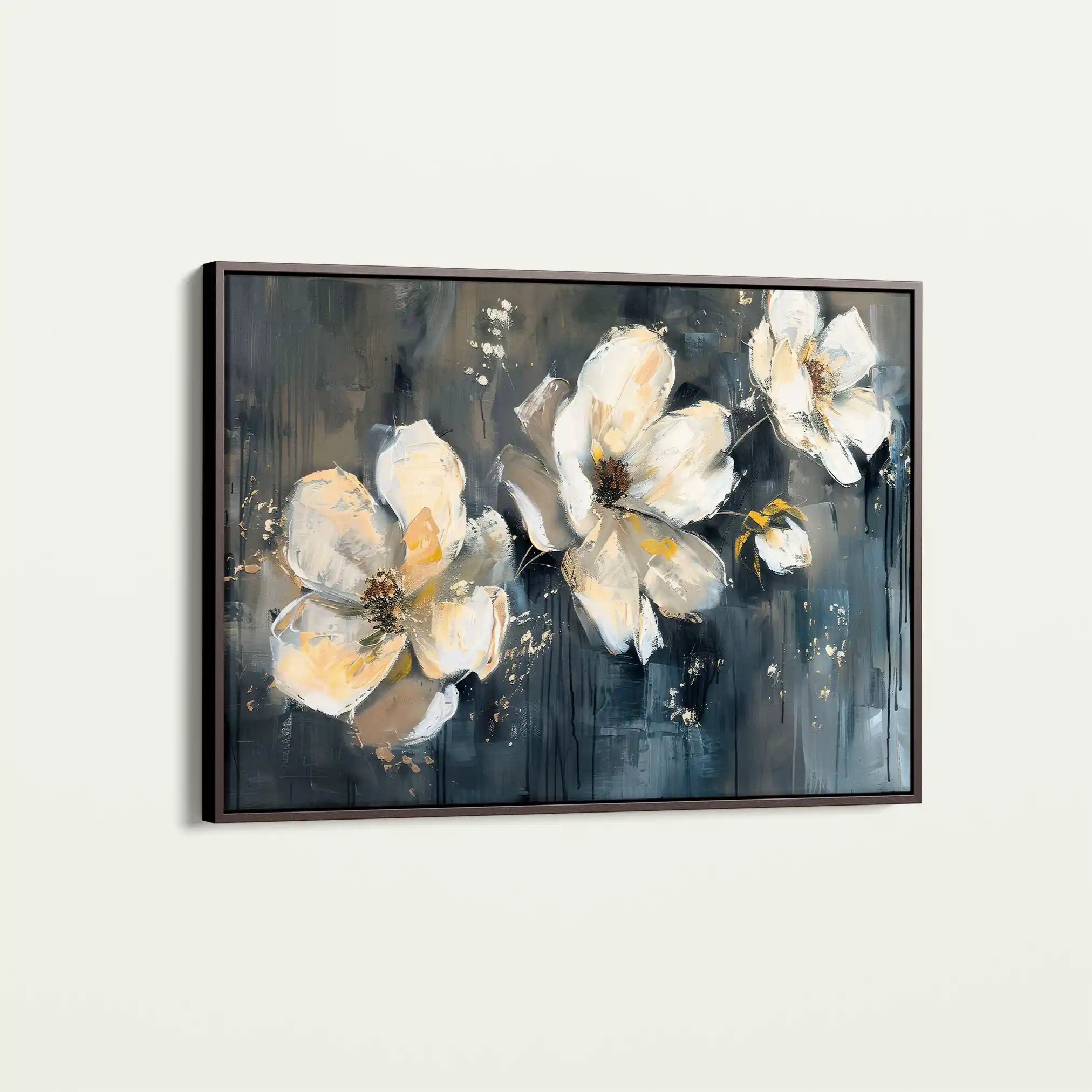 Floral Canvas Wall Art WAD406-F 90 x 60 cm / Stretched on hidden frame