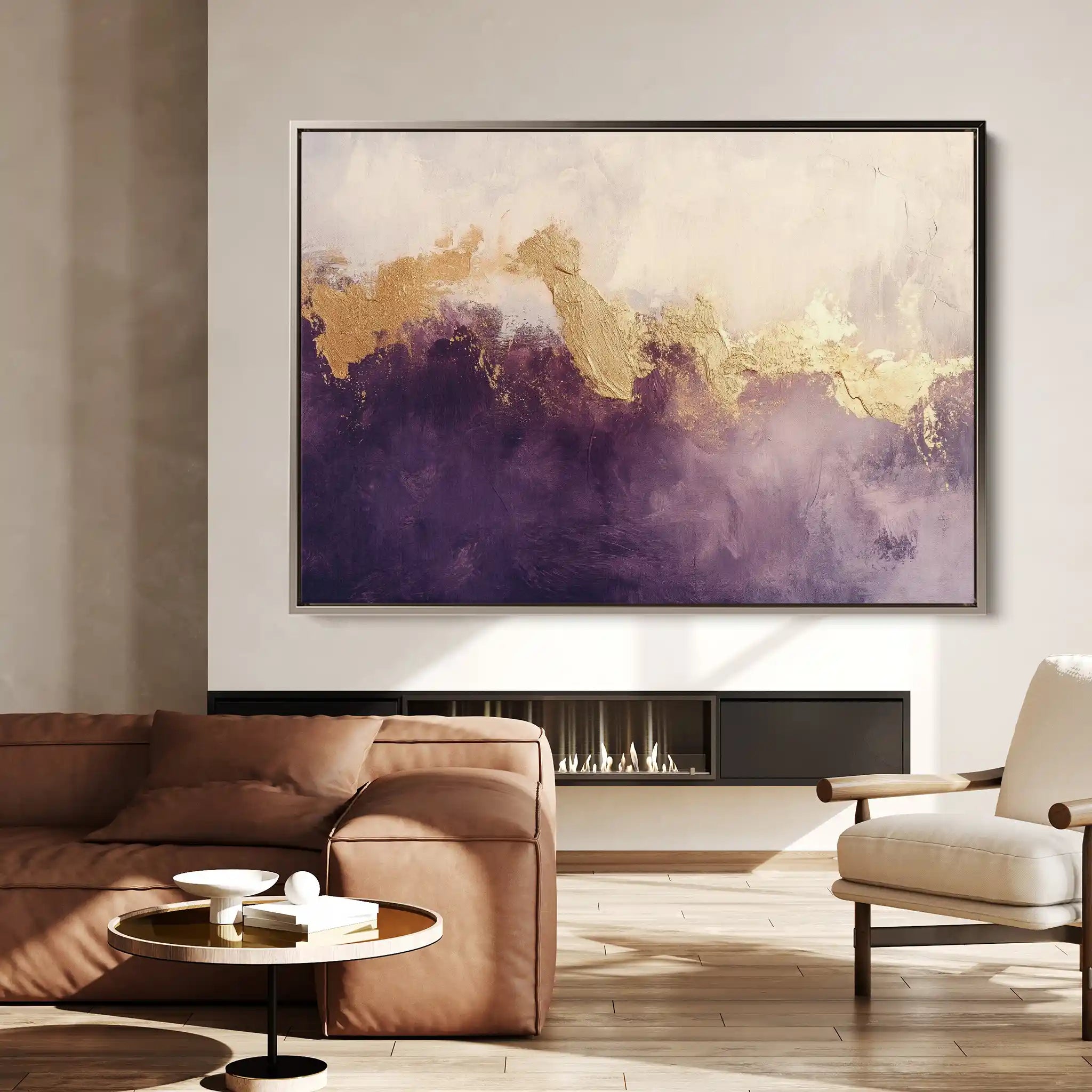 Abstract 408 Canvas Art 60 x 40 cm / Stretched on hidden frame