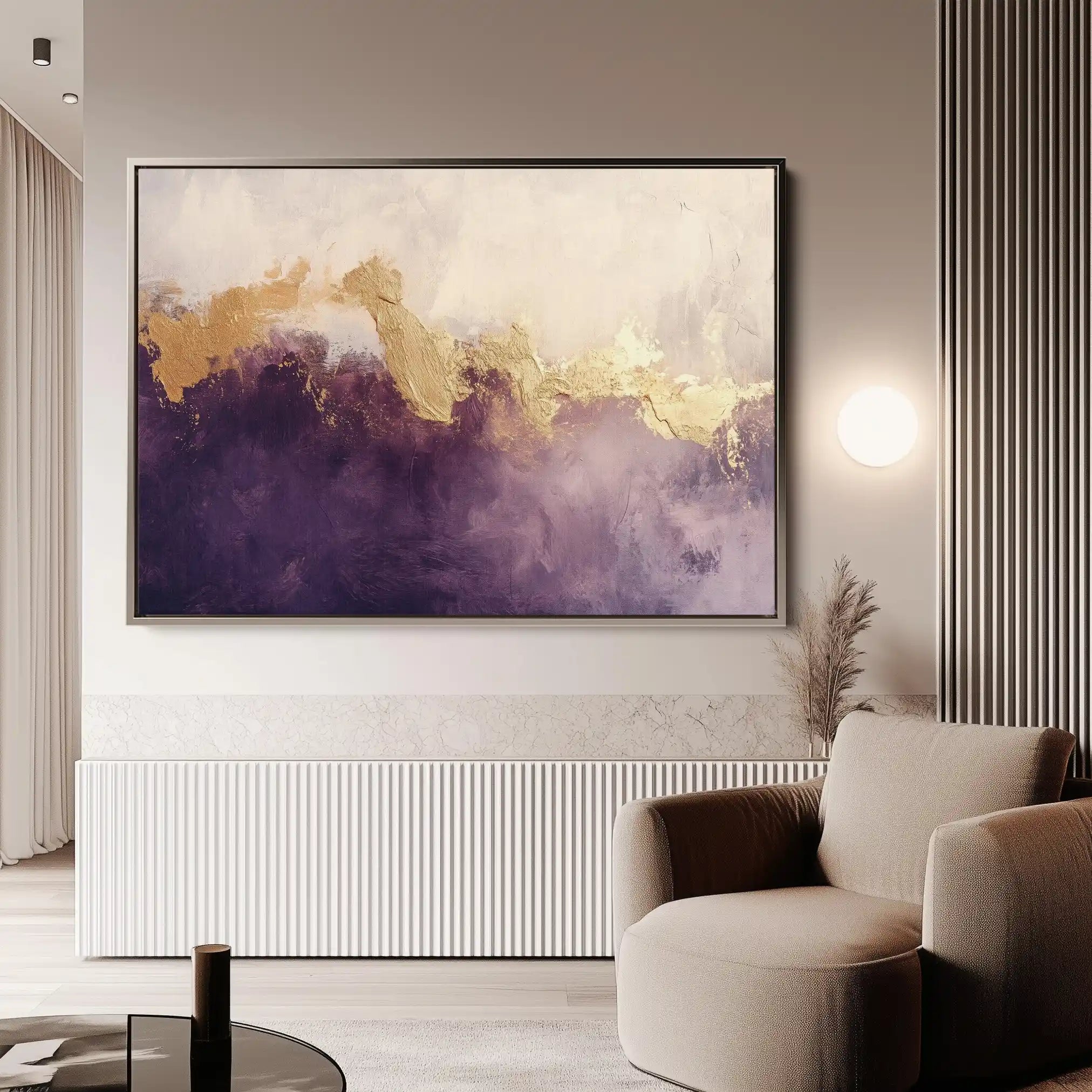 Abstract 408 Canvas Art 60 x 40 cm / Stretched on hidden frame