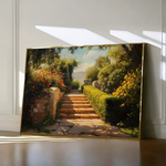 Landscape 408 Canvas Art 90 x 60 cm / Stretched on hidden frame