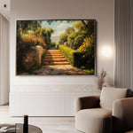 Landscape 408 Canvas Art 90 x 60 cm / Stretched on hidden frame