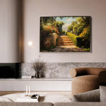 Landscape 408 Canvas Art 90 x 60 cm / Stretched on hidden frame