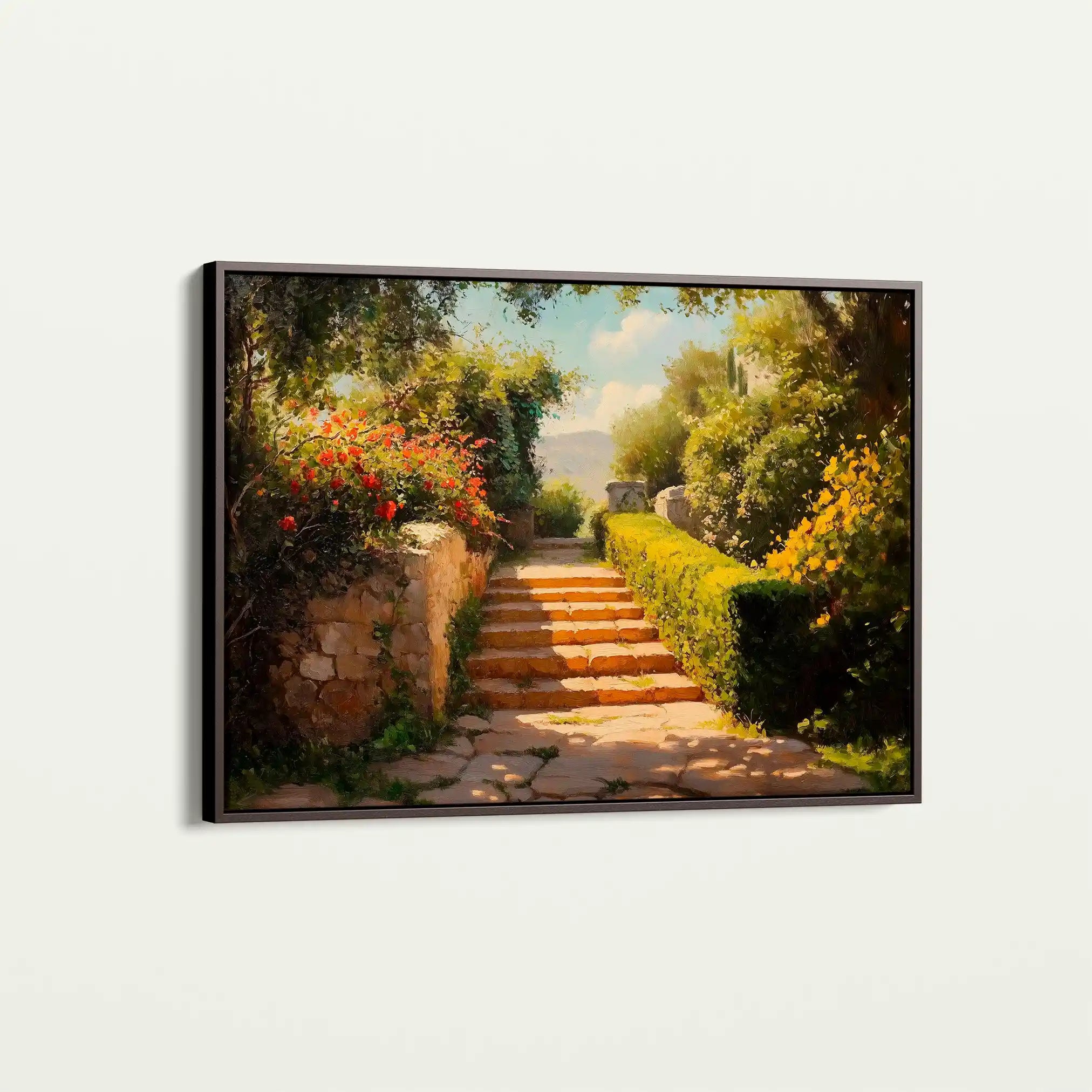 Landscape 408 Canvas Art 90 x 60 cm / Stretched on hidden frame