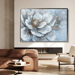 Floral Canvas Wall Art WAD409-F 90 x 60 cm / Stretched on hidden frame