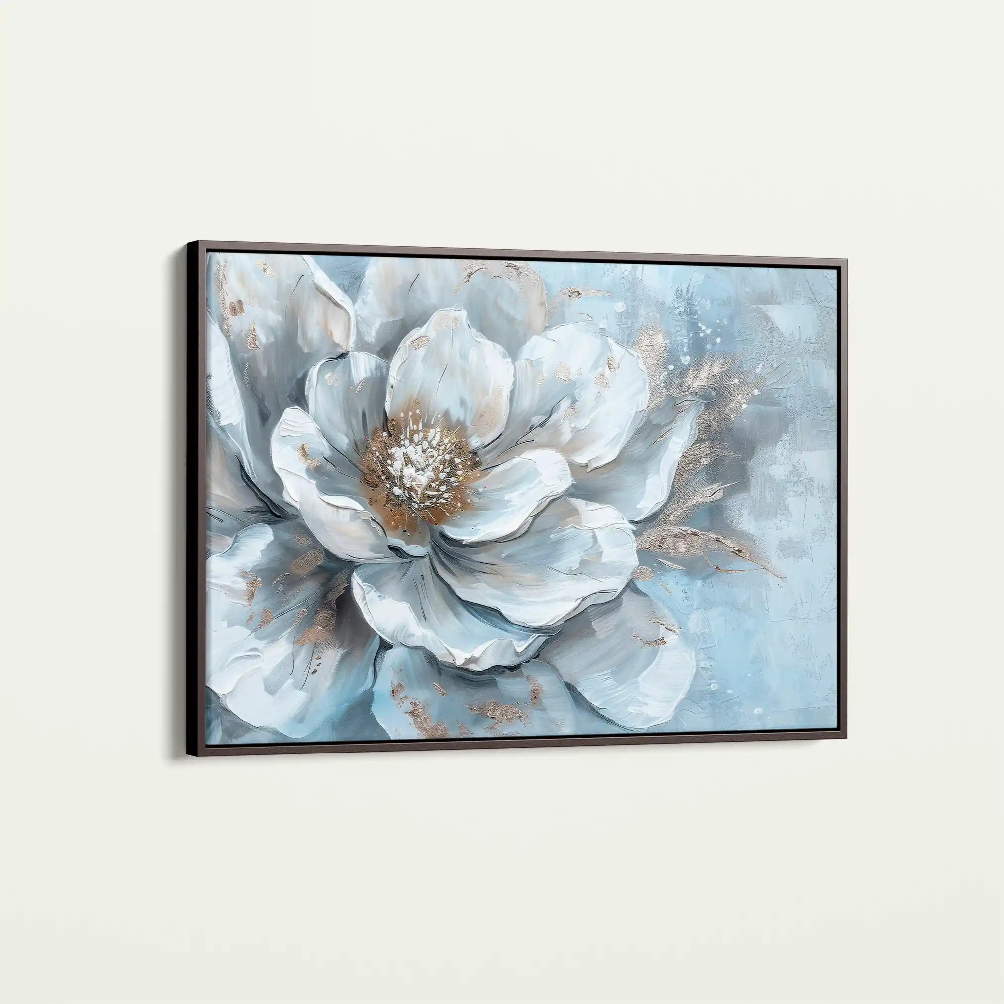 Floral Canvas Wall Art WAD409-F 90 x 60 cm / Stretched on hidden frame