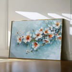 Floral Canvas Wall Art WAD410-F 90 x 60 cm / Stretched on hidden frame