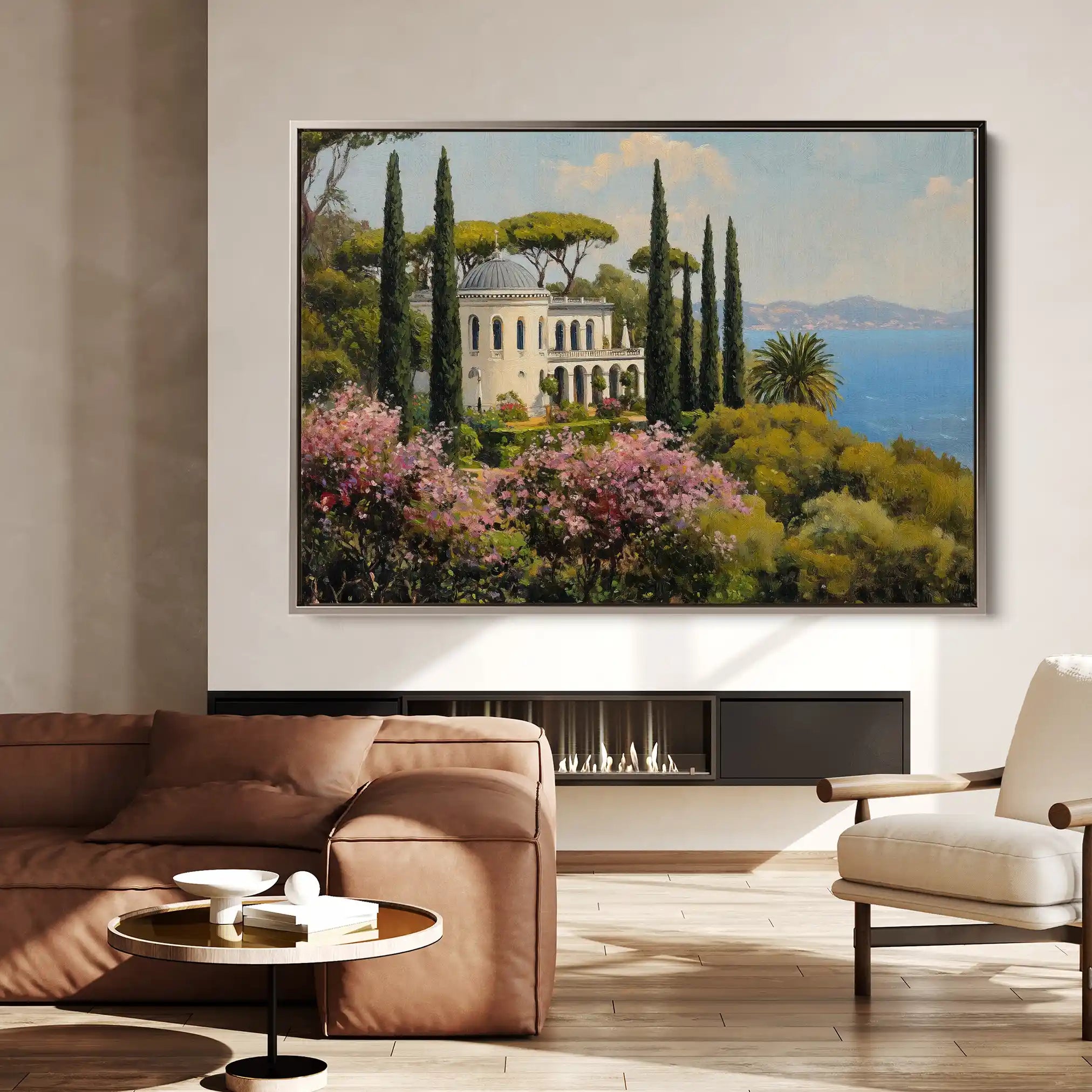Landscape 410 Canvas Art 90 x 60 cm / Stretched on hidden frame