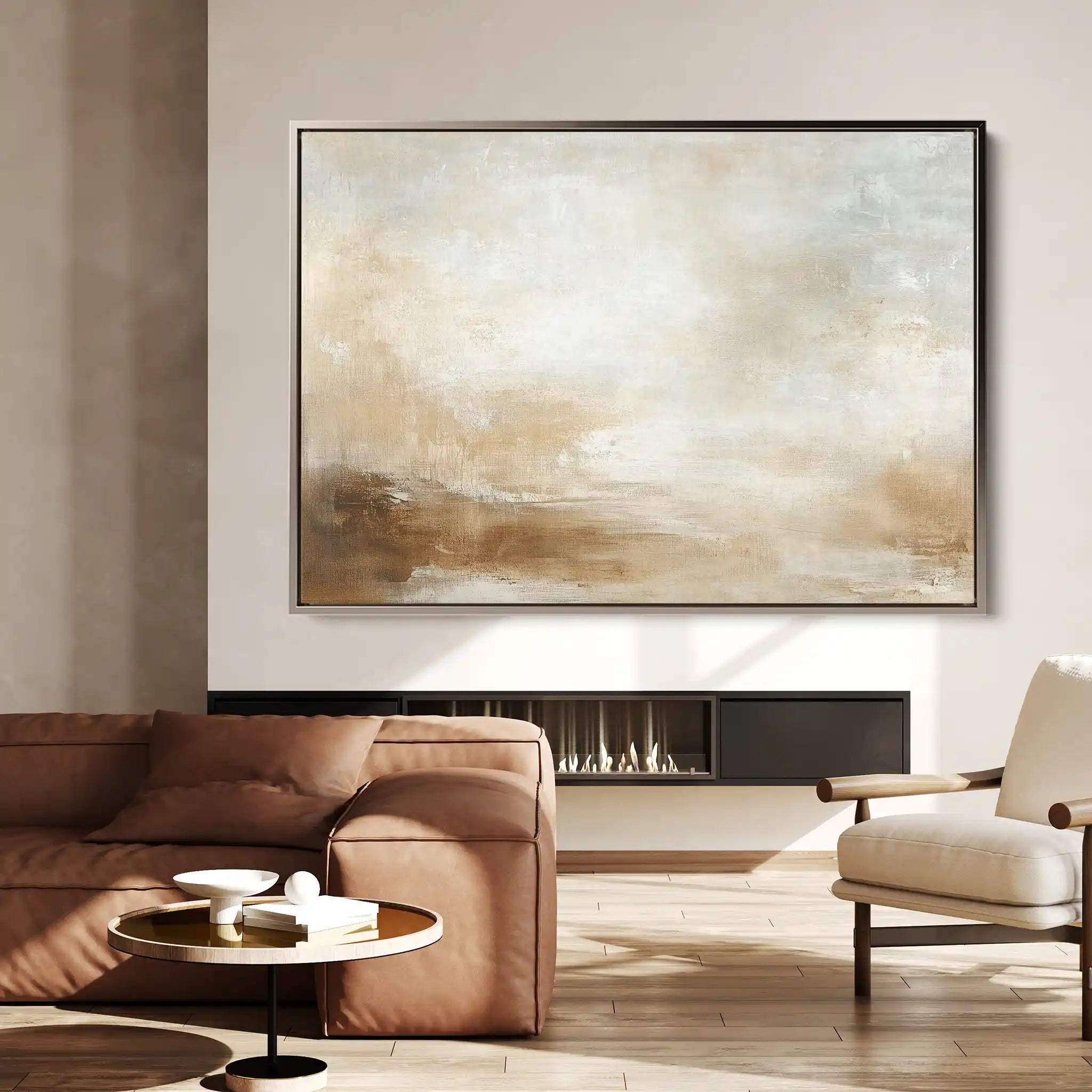 Abstract 412 Canvas Art 60 x 40 cm / Stretched on hidden frame