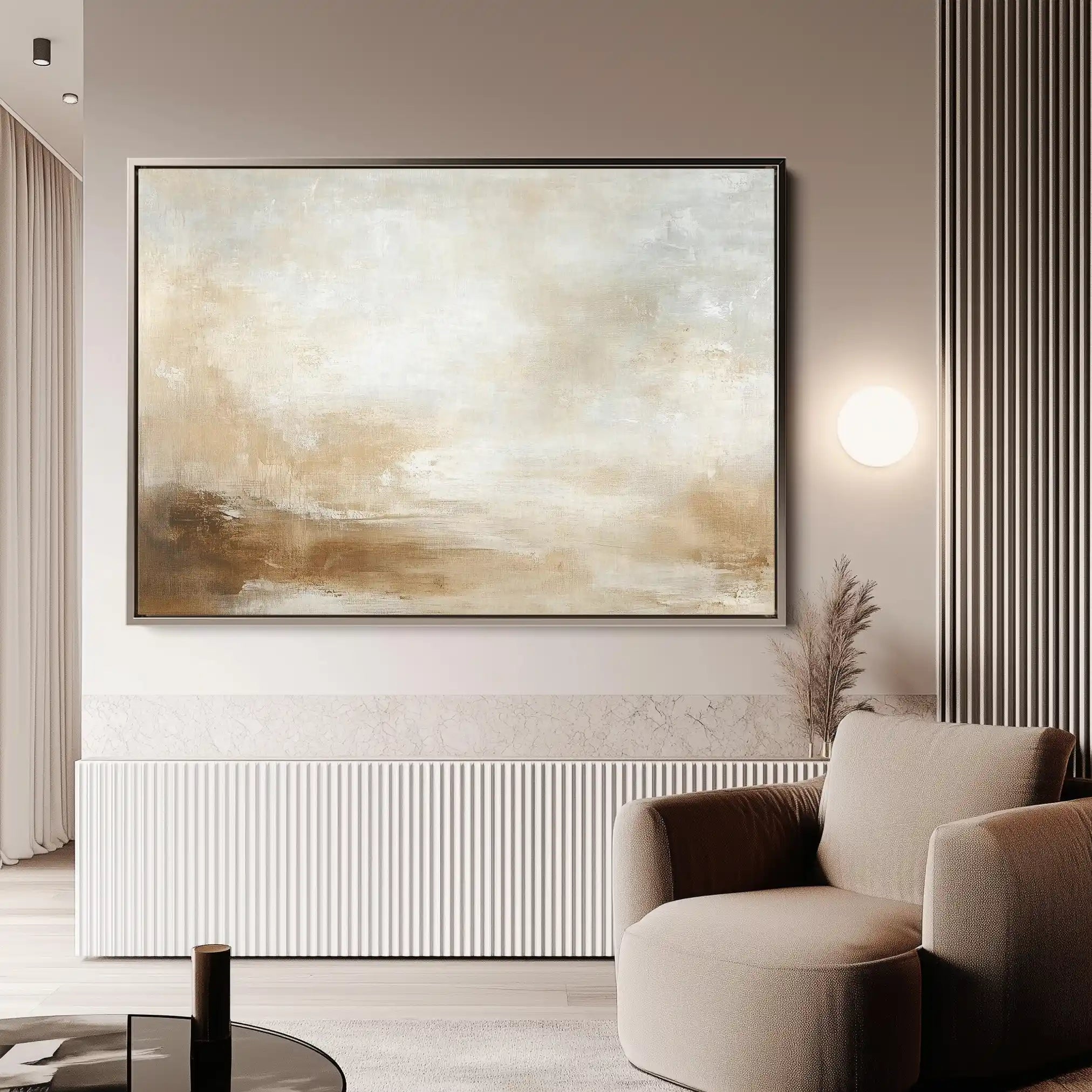 Abstract 412 Canvas Art 60 x 40 cm / Stretched on hidden frame