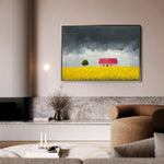 Landscape 412 Canvas Art 90 x 60 cm / Stretched on hidden frame
