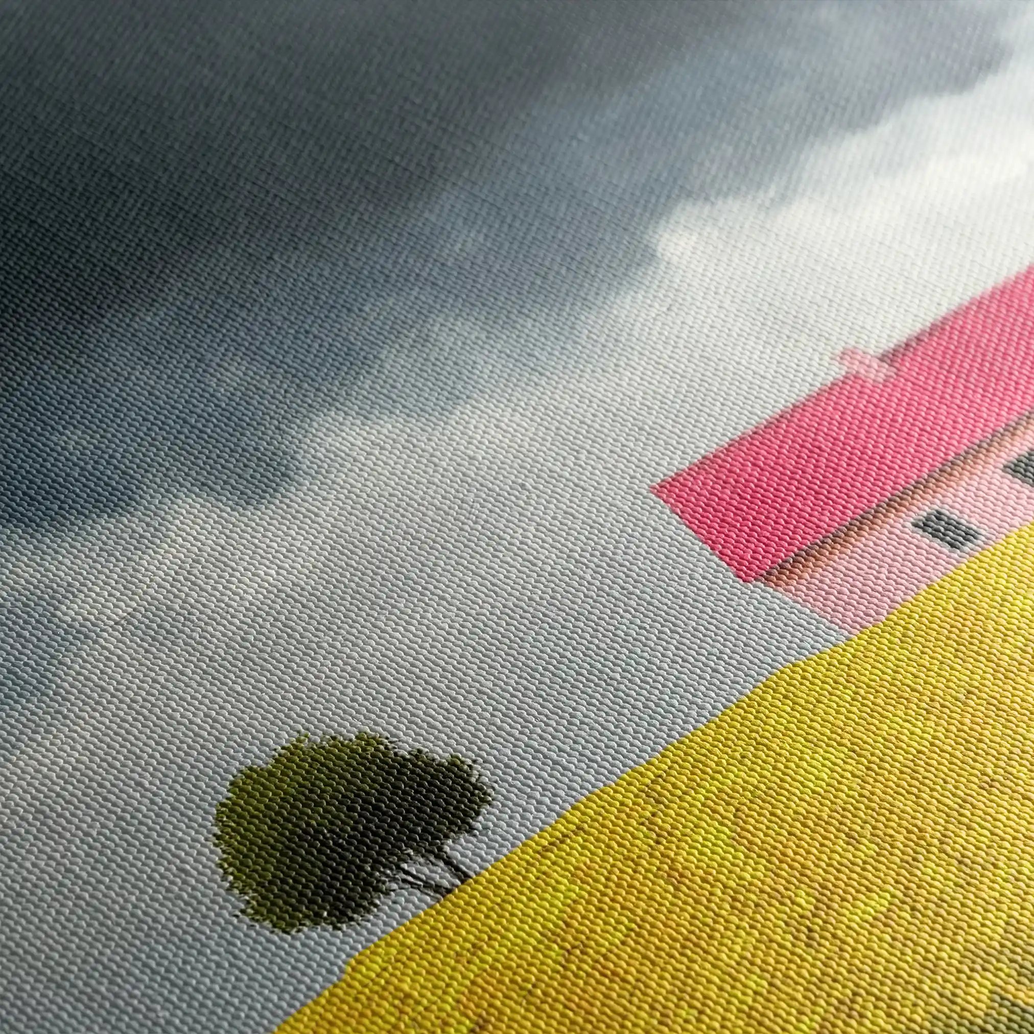 Landscape 412 Canvas Art 90 x 60 cm / Stretched on hidden frame