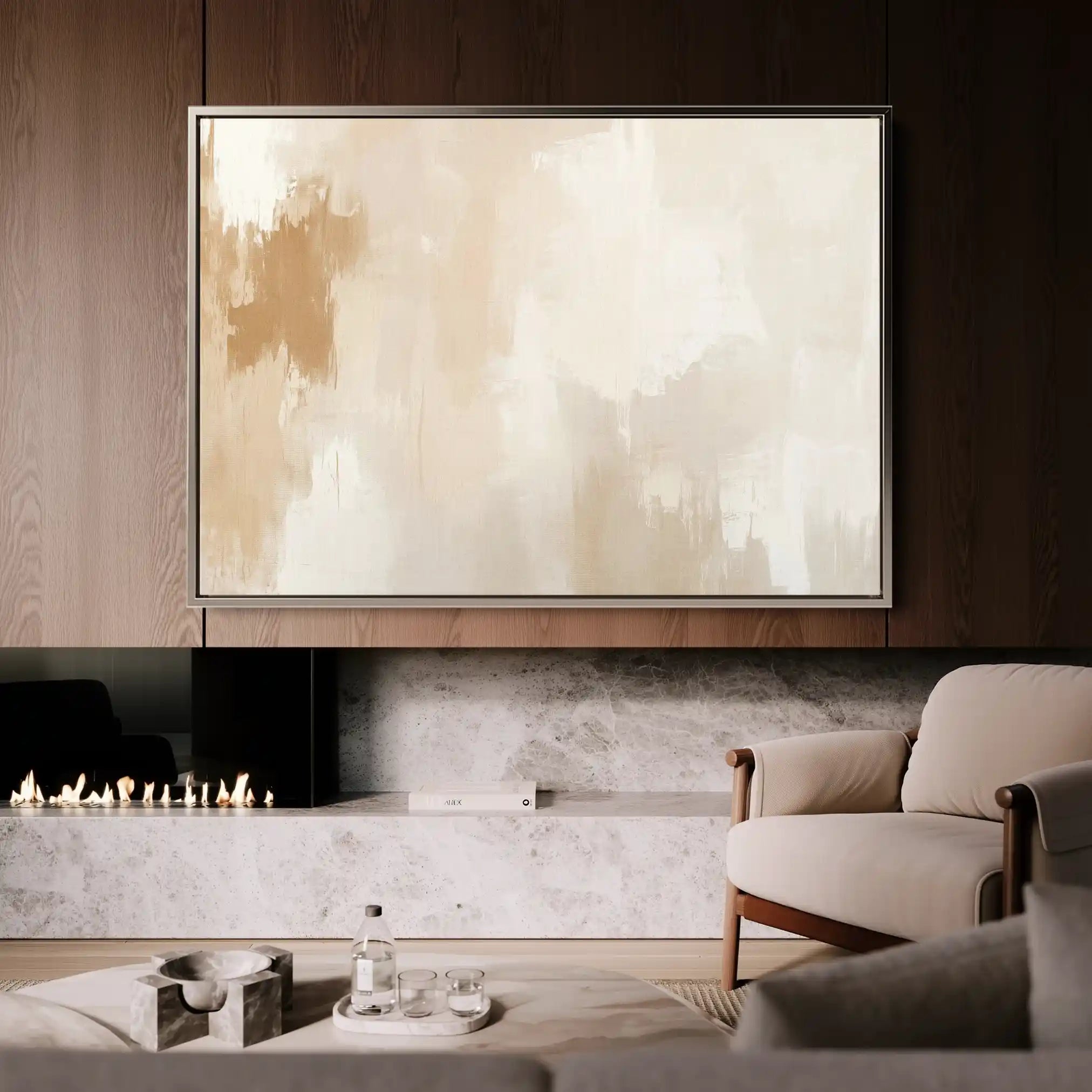 Abstract 413 Canvas Art 60 x 40 cm / Stretched on hidden frame