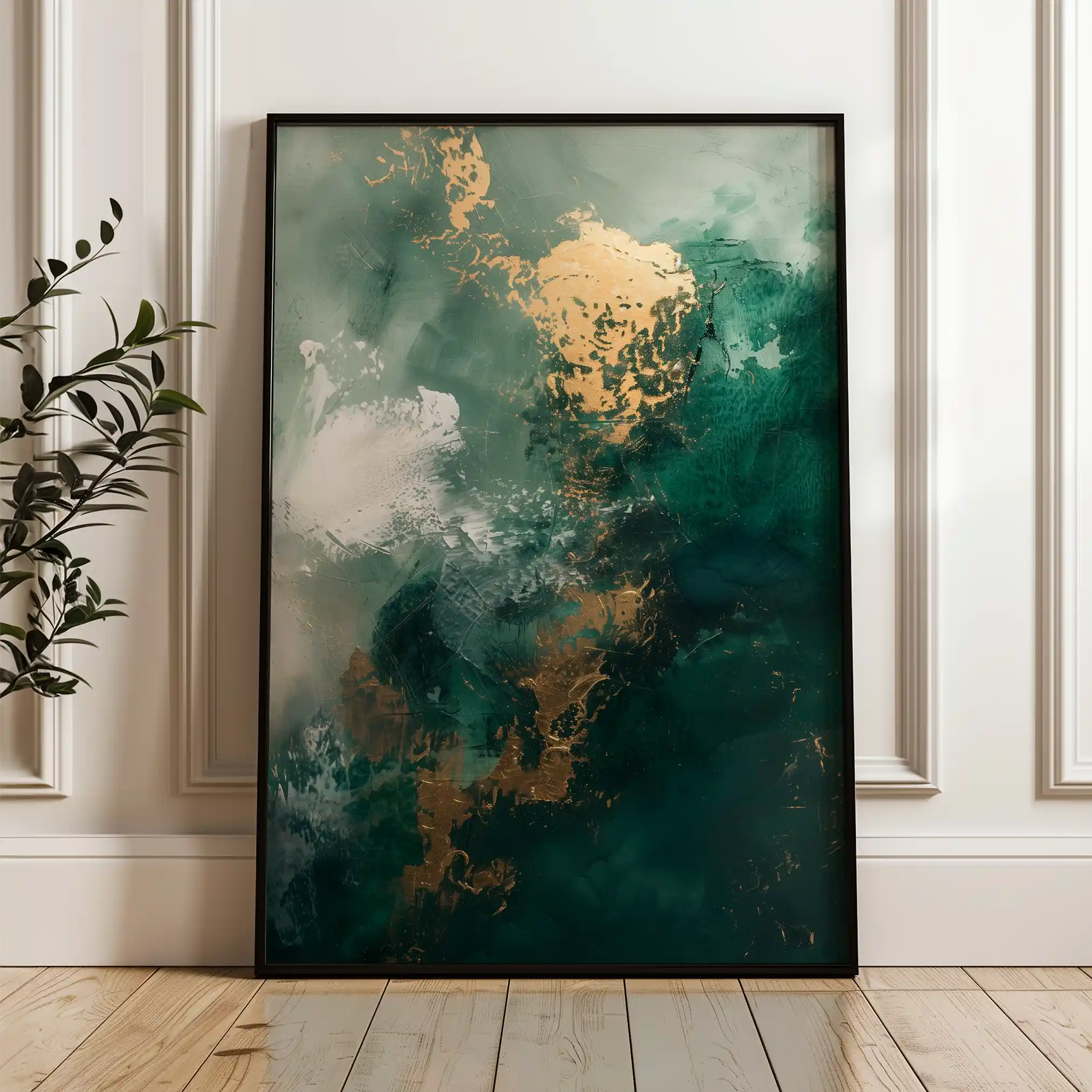 Abstract 415 Canvas Art 60 x 40 cm / Stretched on hidden frame