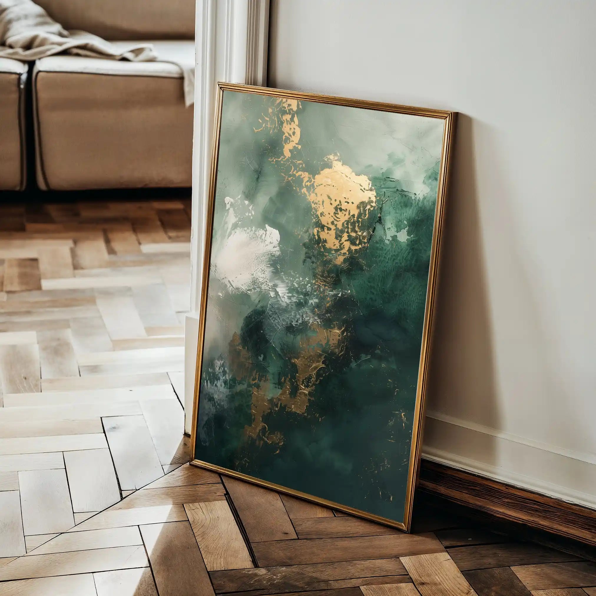 Abstract 415 Canvas Art 60 x 40 cm / Stretched on hidden frame