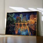 Landscape 415 Canvas Art 90 x 60 cm / Stretched on hidden frame