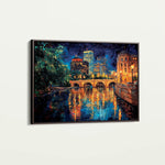 Landscape 415 Canvas Art 90 x 60 cm / Stretched on hidden frame