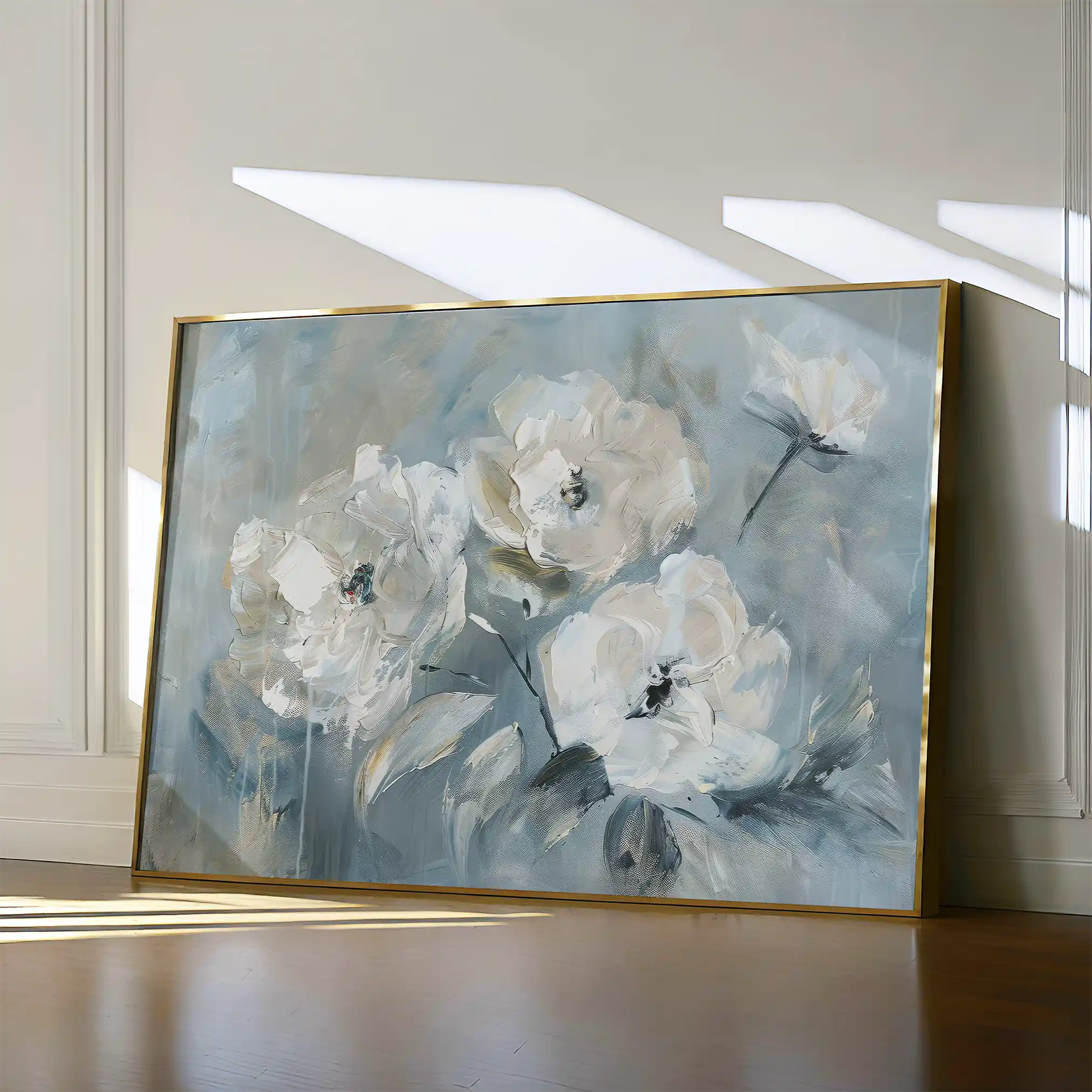 Floral Canvas Wall Art WAD416-F 90 x 60 cm / Stretched on hidden frame