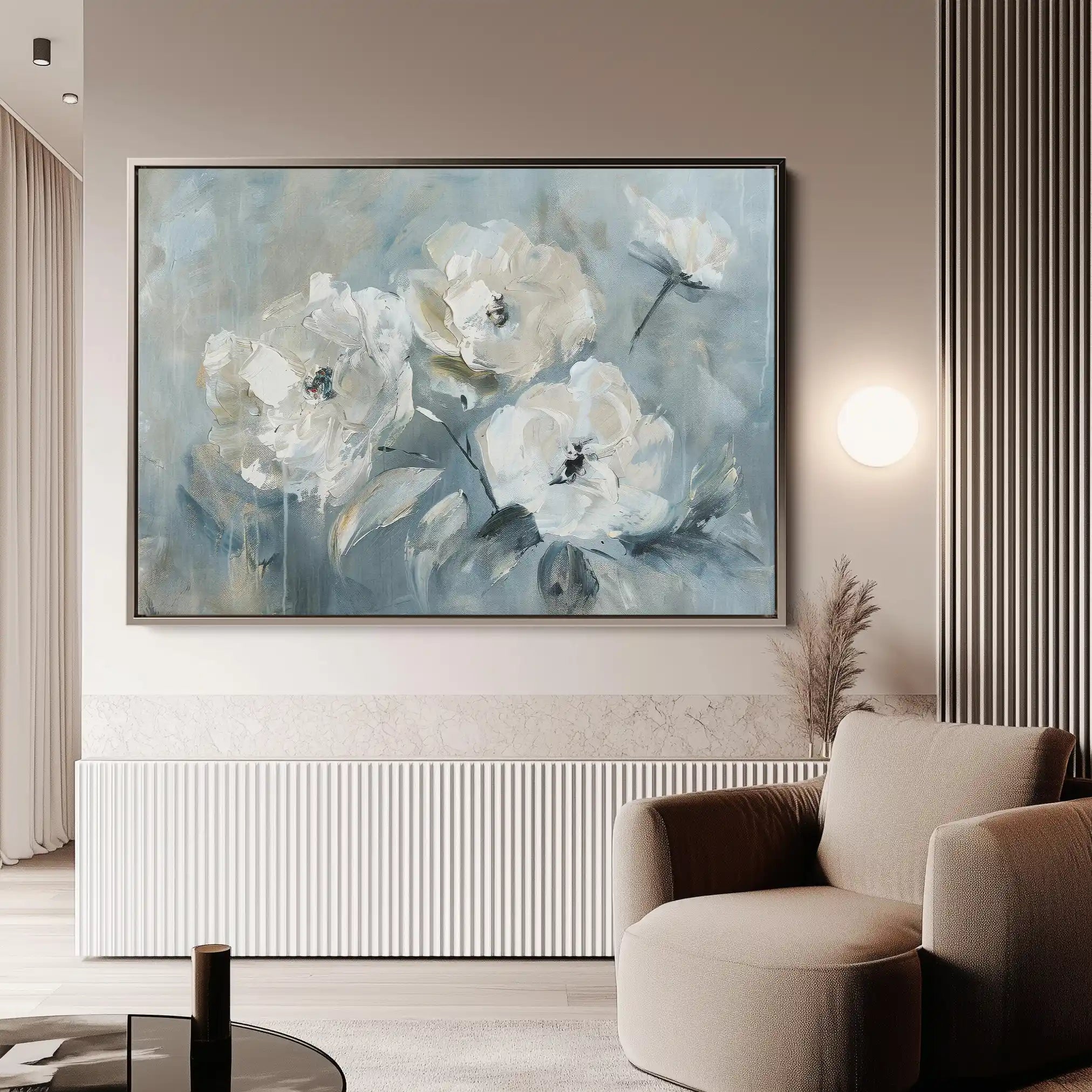 Floral Canvas Wall Art WAD416-F 90 x 60 cm / Stretched on hidden frame