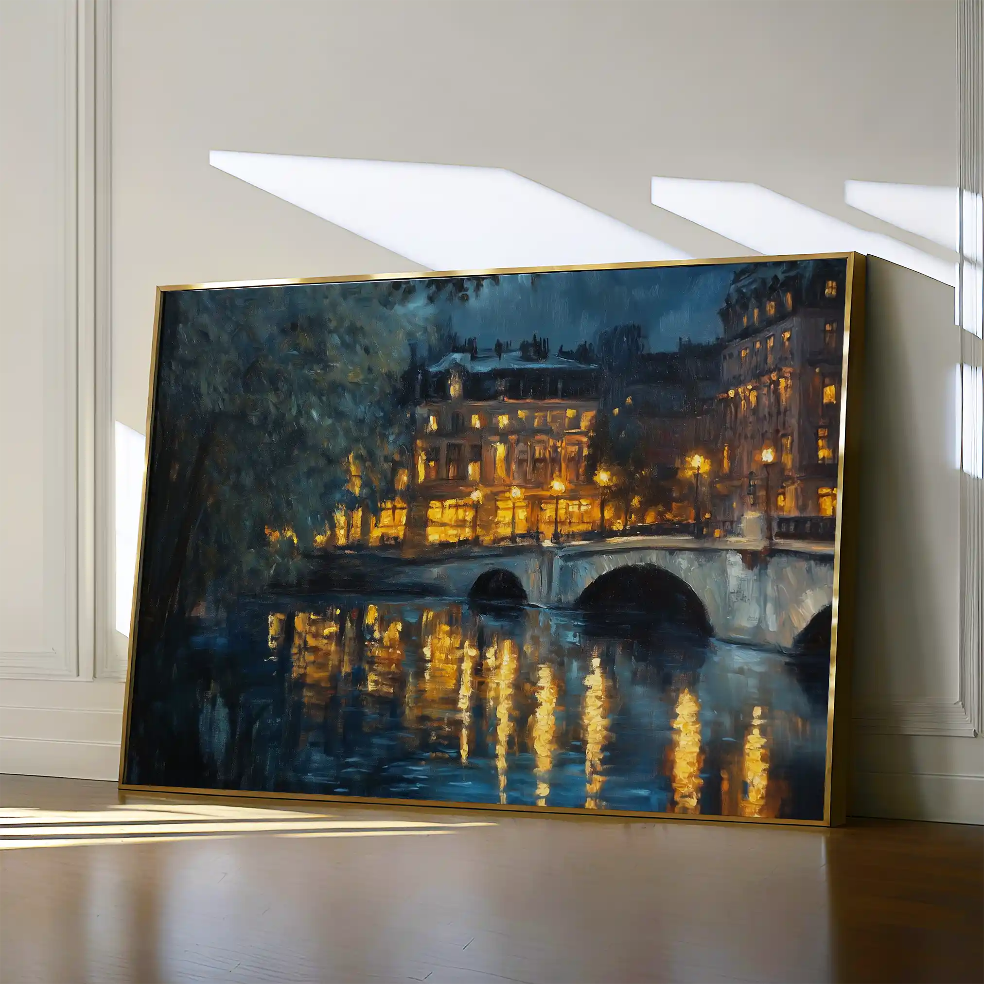 Landscape 416 Canvas Art 90 x 60 cm / Stretched on hidden frame