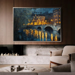 Landscape 416 Canvas Art 90 x 60 cm / Stretched on hidden frame