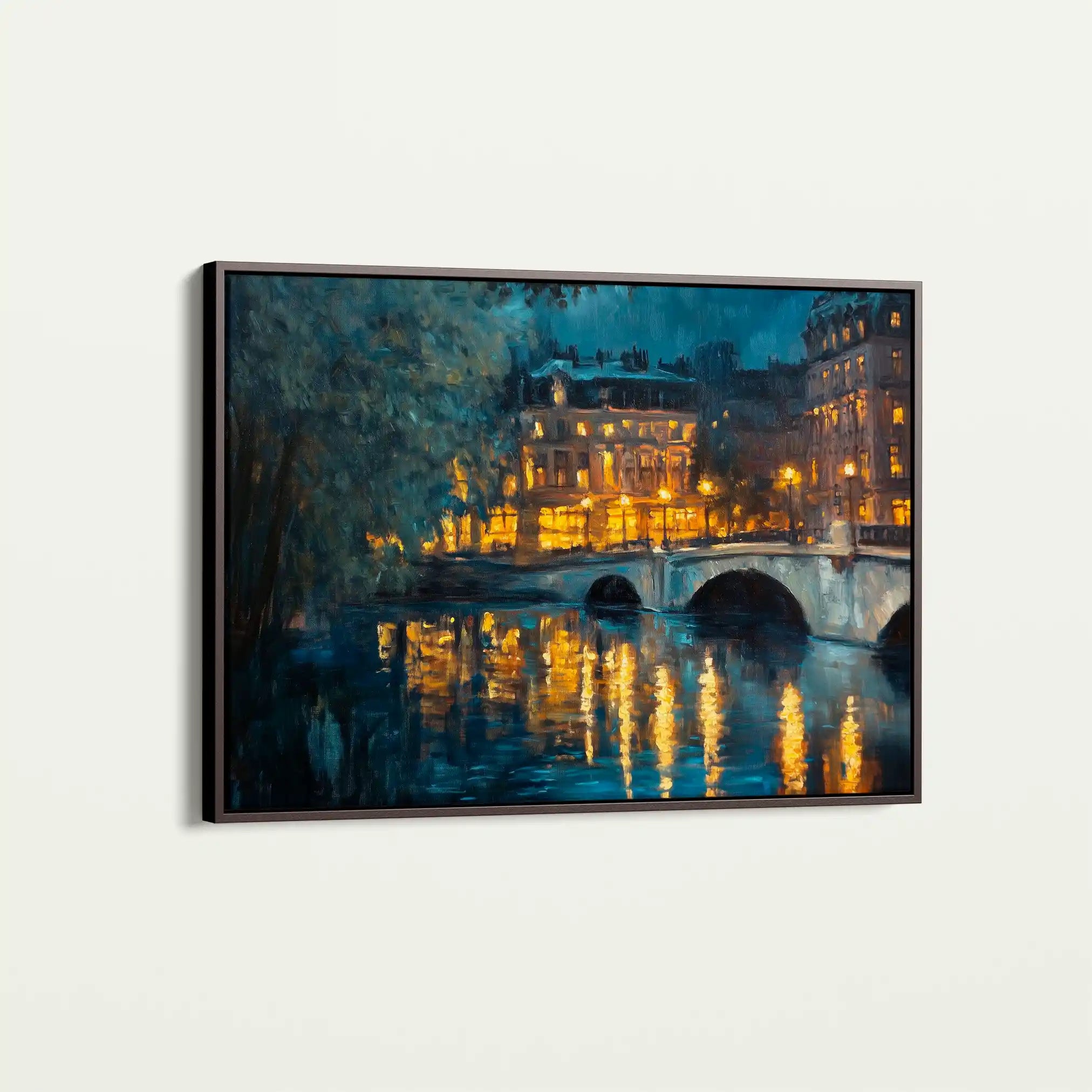 Landscape 416 Canvas Art 90 x 60 cm / Stretched on hidden frame