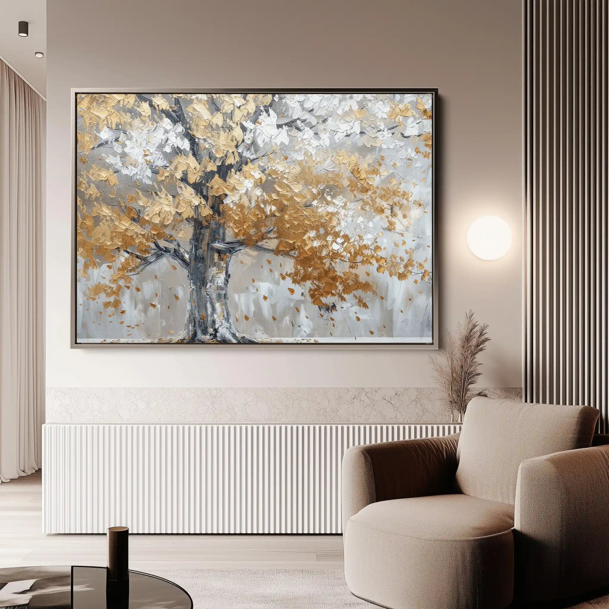 Floral Canvas Wall Art WAD417-F 90 x 60 cm / Stretched on hidden frame