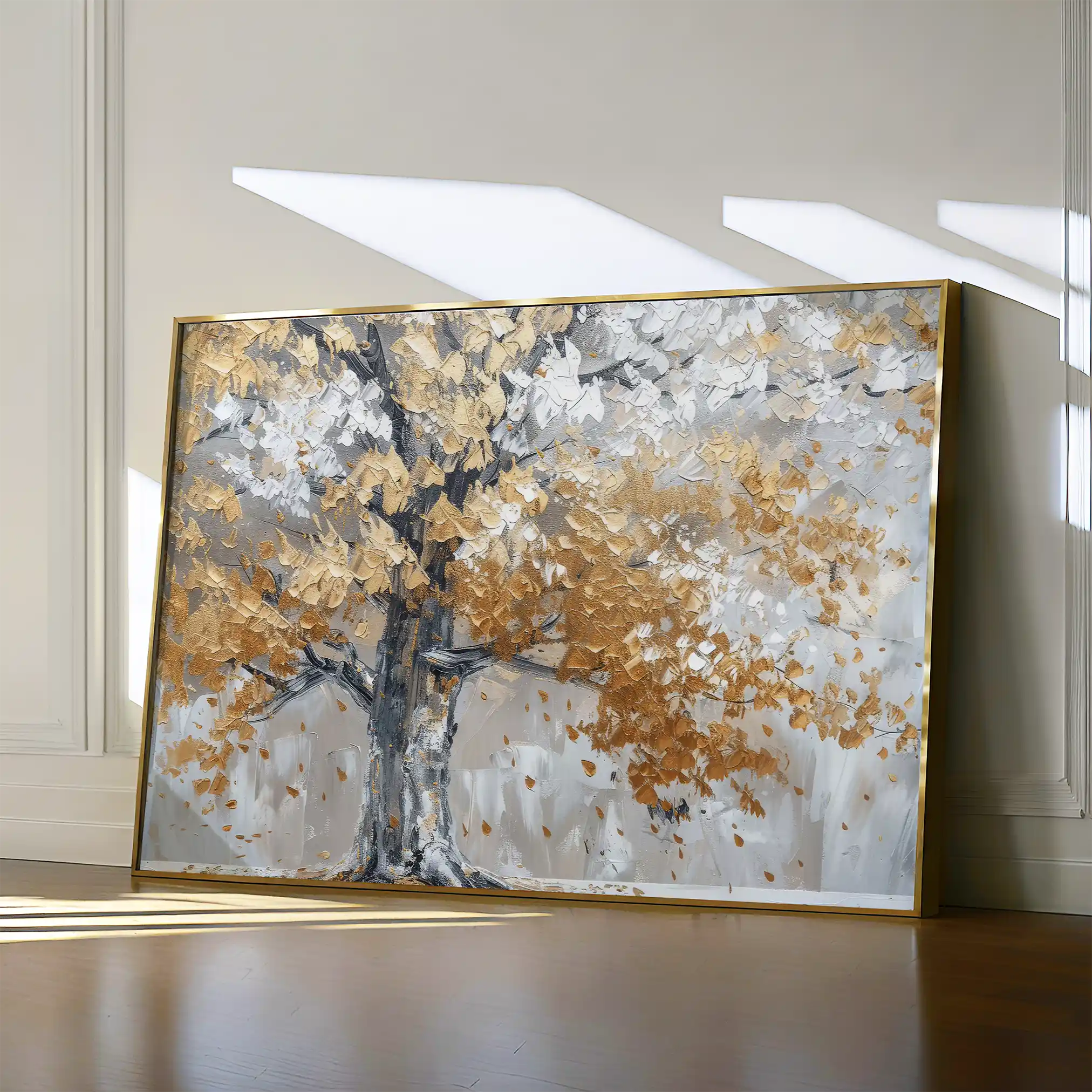 Floral Canvas Wall Art WAD417-F 90 x 60 cm / Stretched on hidden frame