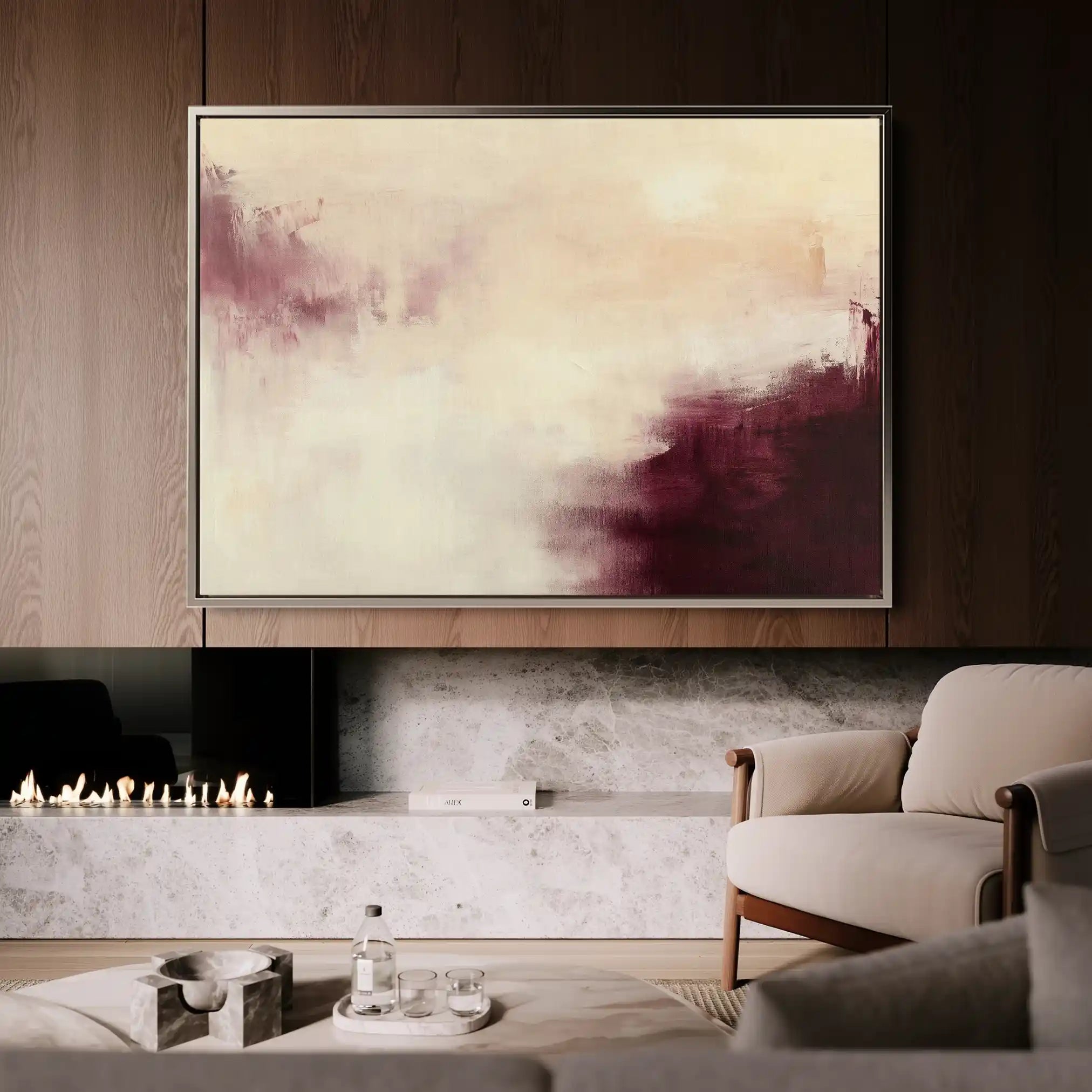 Abstract 418 Canvas Art 60 x 40 cm / Stretched on hidden frame