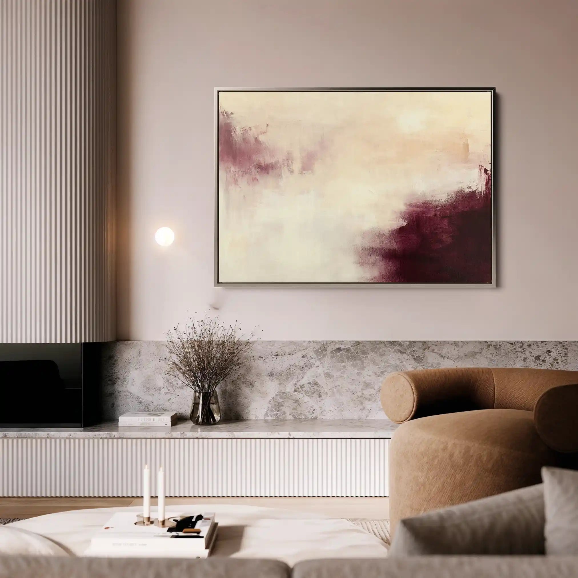 Abstract 418 Canvas Art 60 x 40 cm / Stretched on hidden frame