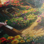 Landscape 418 Canvas Art 90 x 60 cm / Stretched on hidden frame