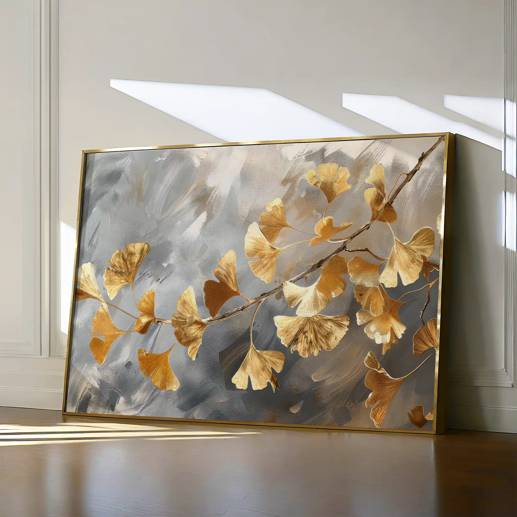 Floral Canvas Wall Art WAD419-F 90 x 60 cm / Stretched on hidden frame
