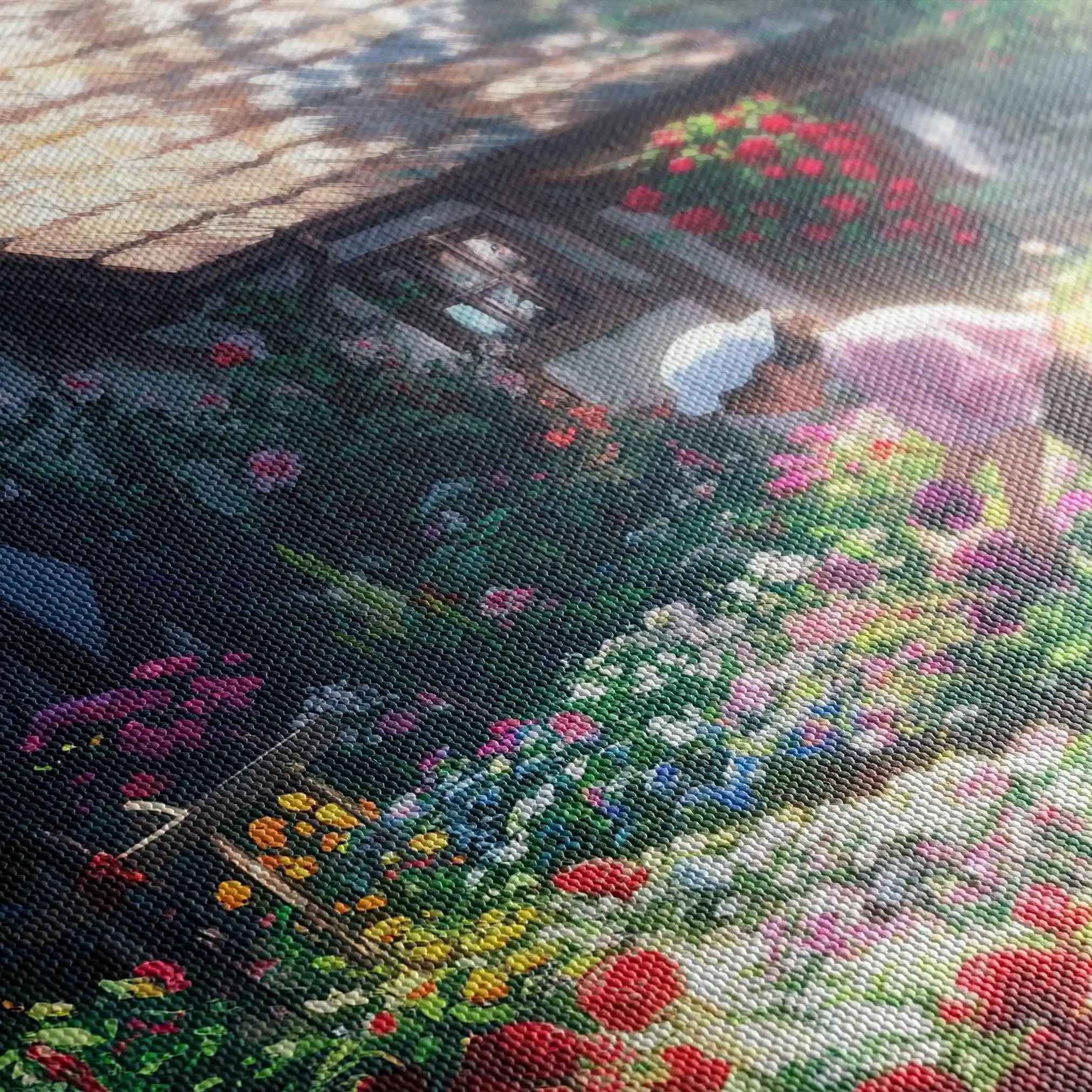 Landscape 419 Canvas Art 90 x 60 cm / Stretched on hidden frame