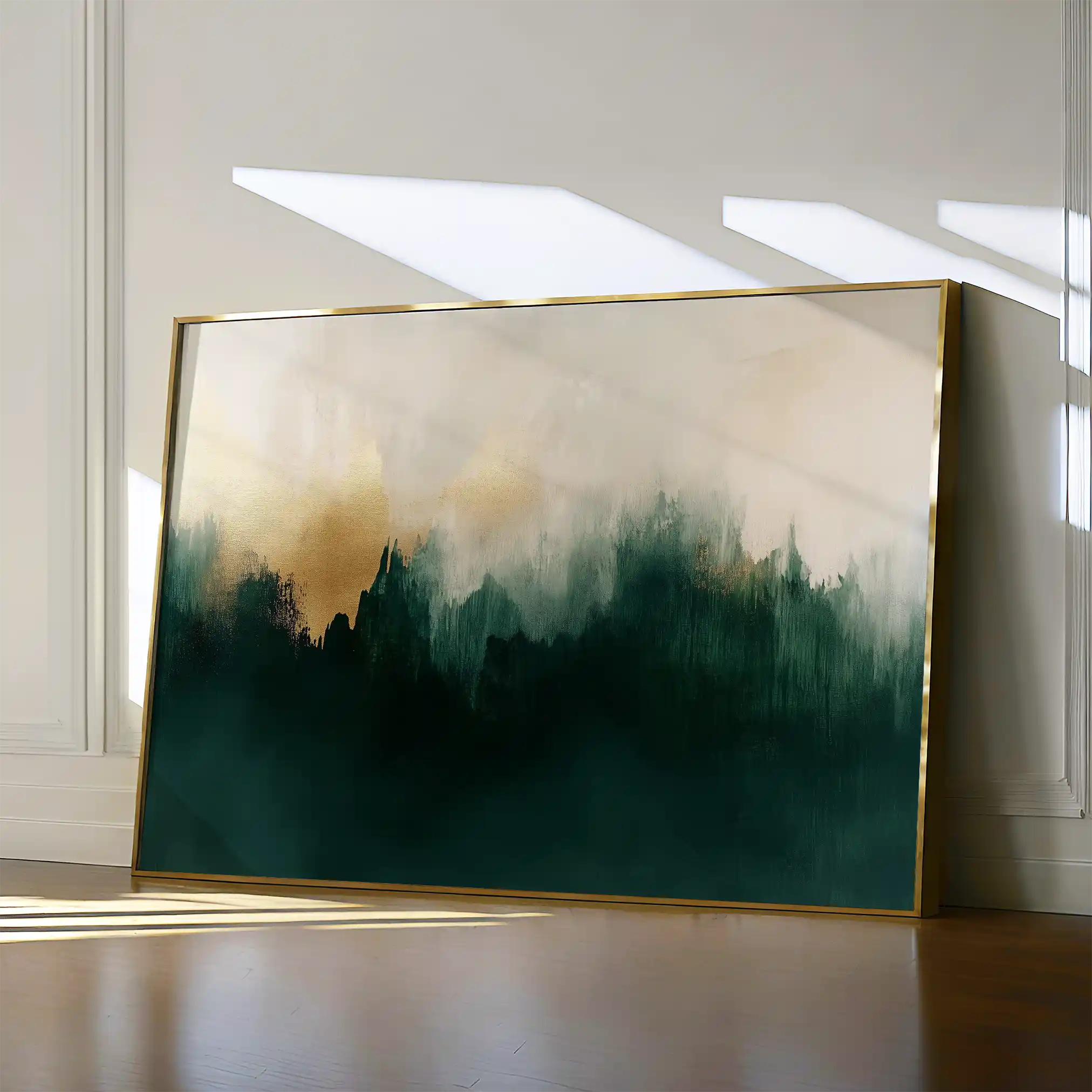 Abstract 420 Canvas Art 60 x 40 cm / Stretched on hidden frame