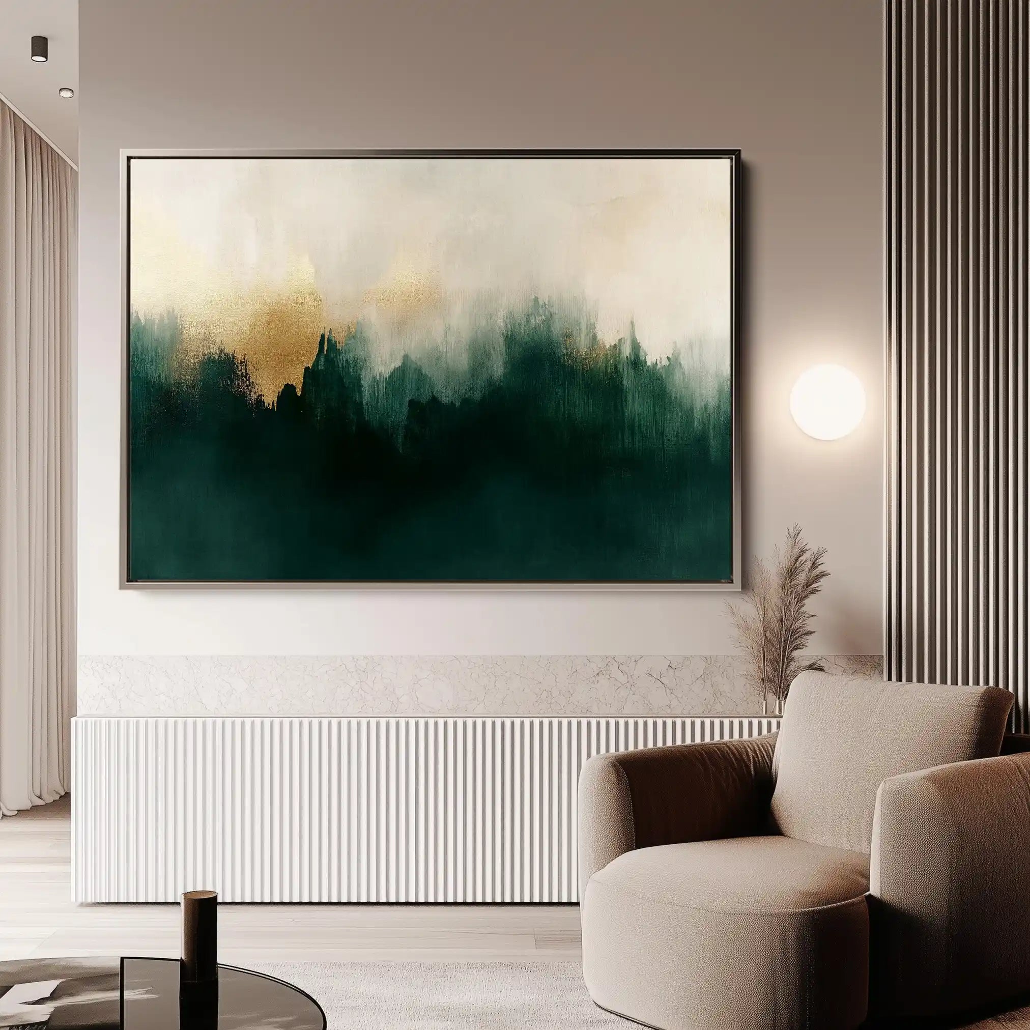 Abstract 420 Canvas Art 60 x 40 cm / Stretched on hidden frame