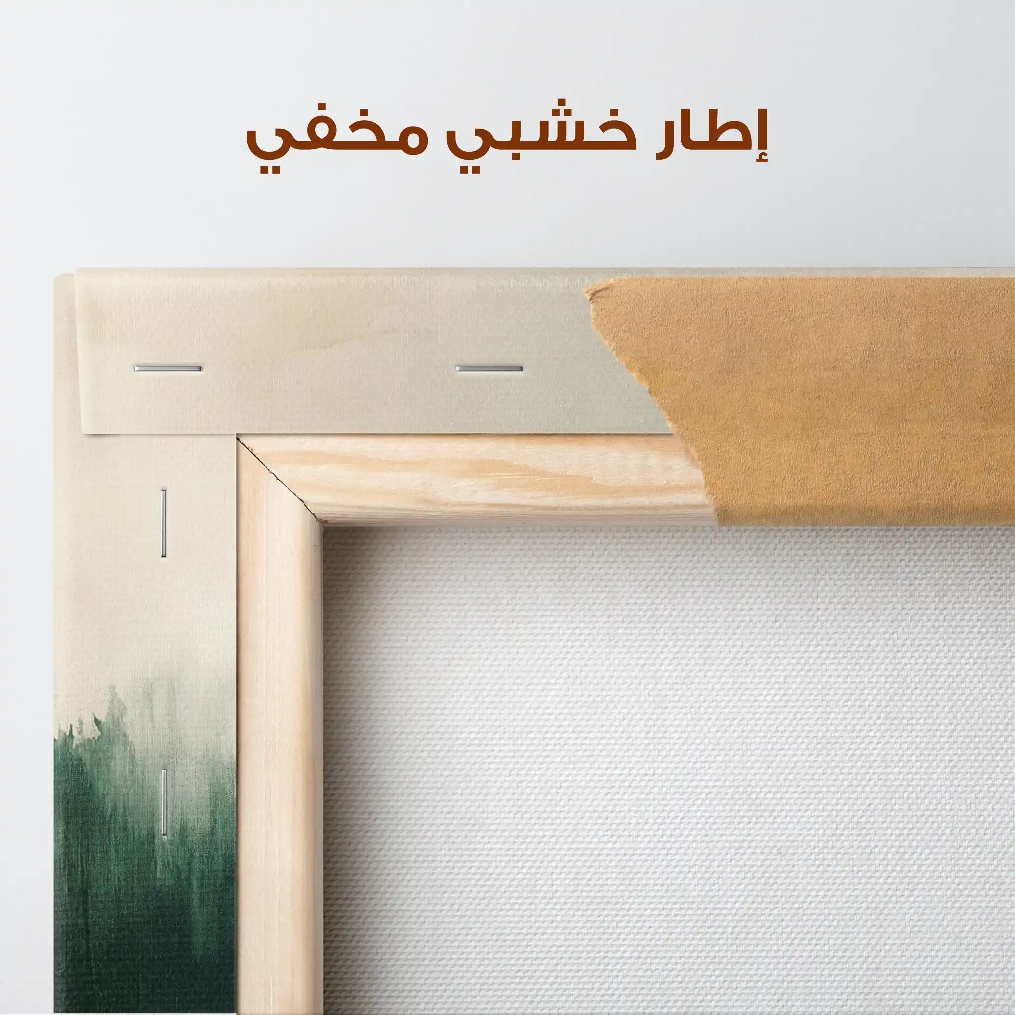 Abstract 420 Canvas Art 60 x 40 cm / Stretched on hidden frame