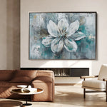 Floral Canvas Wall Art WAD422-F 90 x 60 cm / Stretched on hidden frame