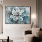 Floral Canvas Wall Art WAD422-F 90 x 60 cm / Stretched on hidden frame