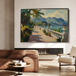 Landscape 422 Canvas Art 90 x 60 cm / Stretched on hidden frame