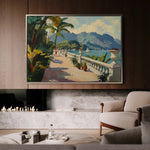 Landscape 422 Canvas Art 90 x 60 cm / Stretched on hidden frame