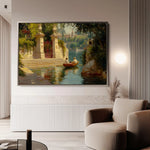 Landscape 423 Canvas Art 90 x 60 cm / Stretched on hidden frame