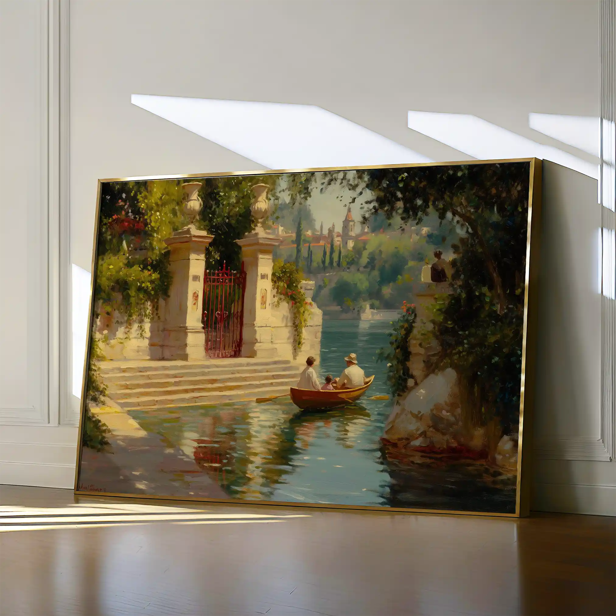 Landscape 423 Canvas Art 90 x 60 cm / Stretched on hidden frame