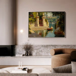 Landscape 423 Canvas Art 90 x 60 cm / Stretched on hidden frame