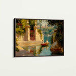 Landscape 423 Canvas Art 90 x 60 cm / Stretched on hidden frame