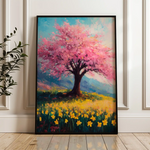 Landscape 424 Canvas Art 90 x 60 cm / Stretched on hidden frame