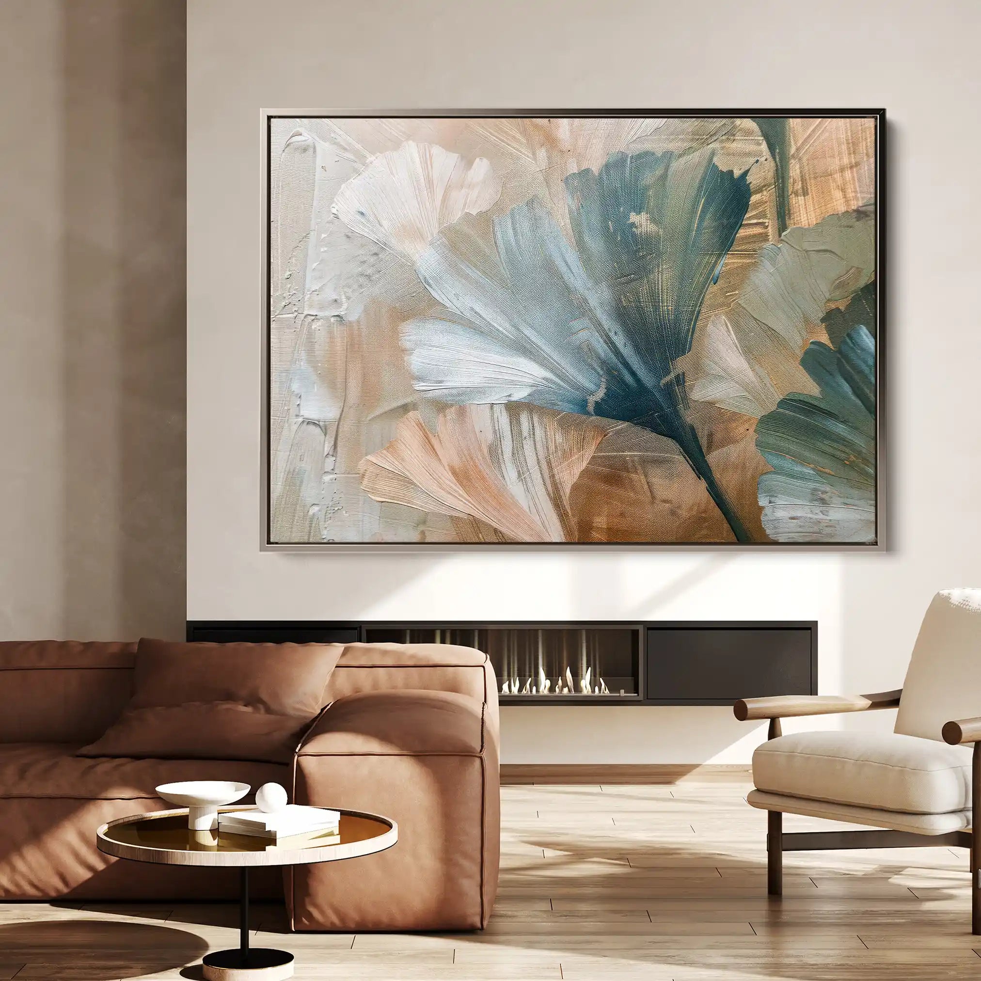 Floral Canvas Wall Art WAD426-F 90 x 60 cm / Stretched on hidden frame