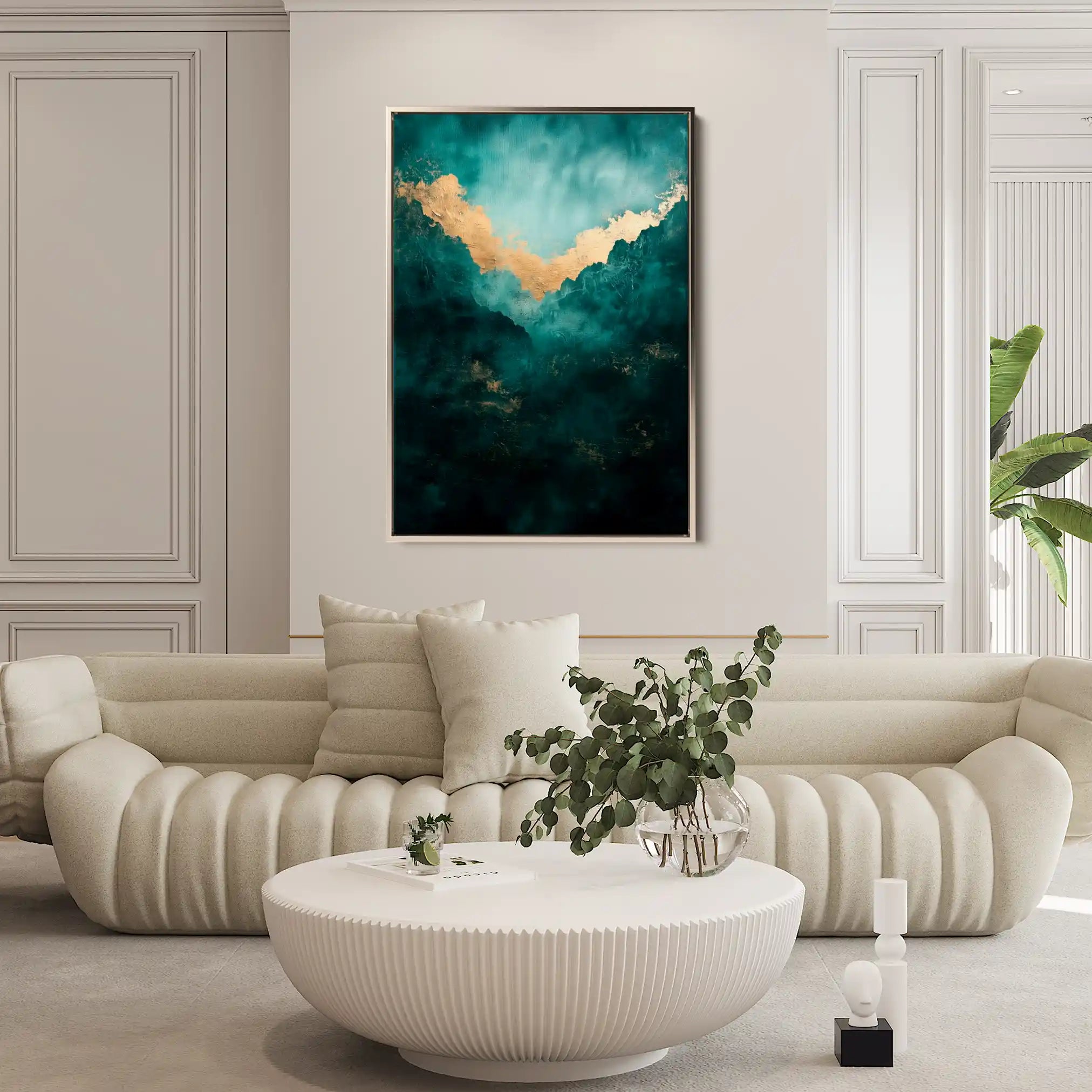 Abstract 427 Canvas Art 60 x 40 cm / Stretched on hidden frame