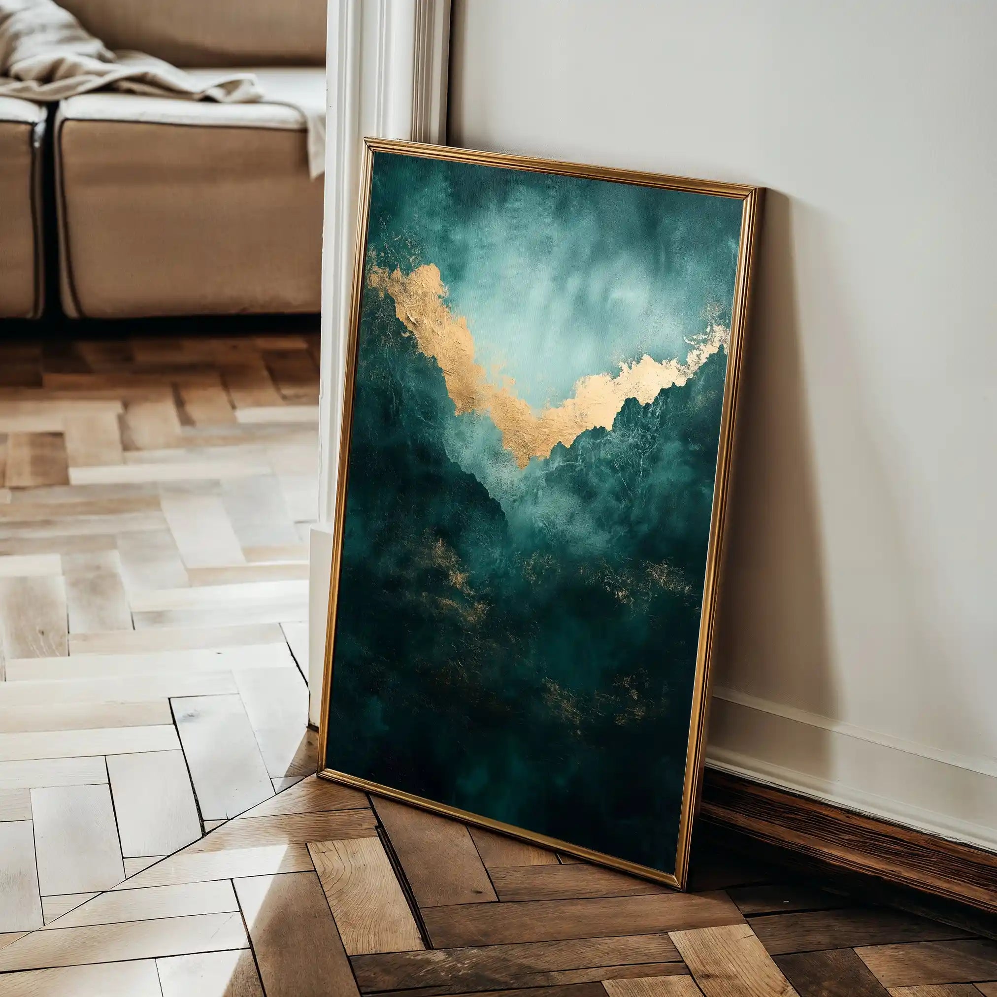 Abstract 427 Canvas Art 60 x 40 cm / Stretched on hidden frame