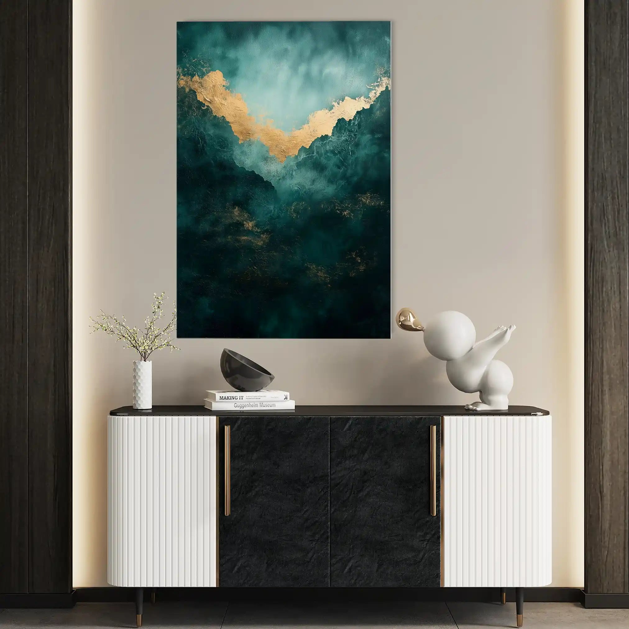 Abstract 427 Canvas Art 60 x 40 cm / Stretched on hidden frame